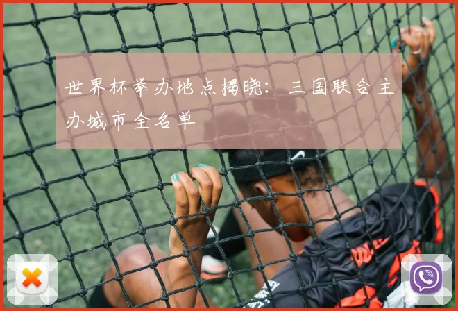 世界杯举办地点揭晓：三国联合主办城市全名单